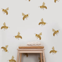 Busy Bee Wall Decal Set