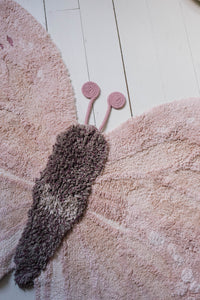 Baby Butterfly Washable Animal Rug