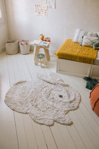 Bunny Washable Animal Rug