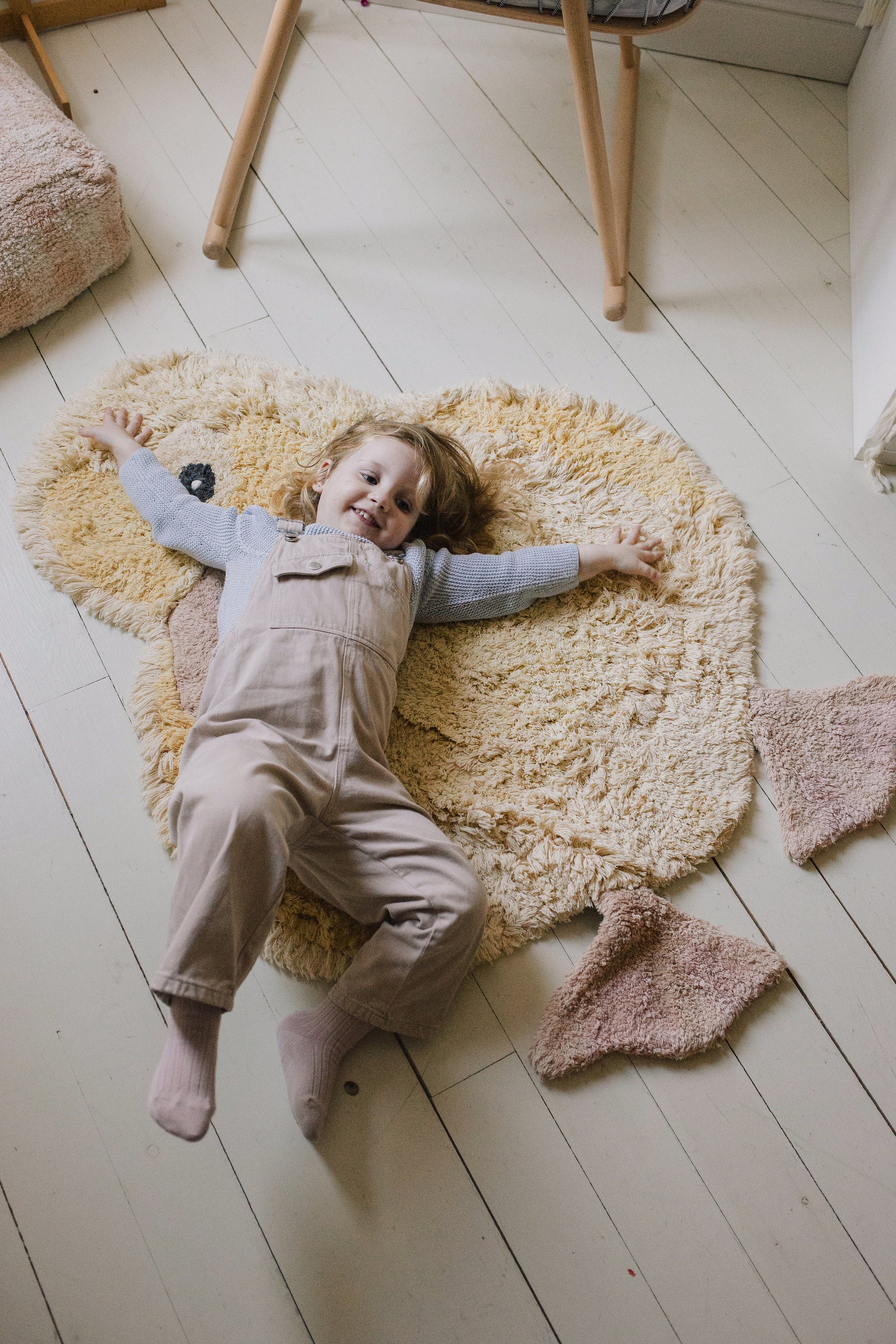 Ducky Washable Animal Rug