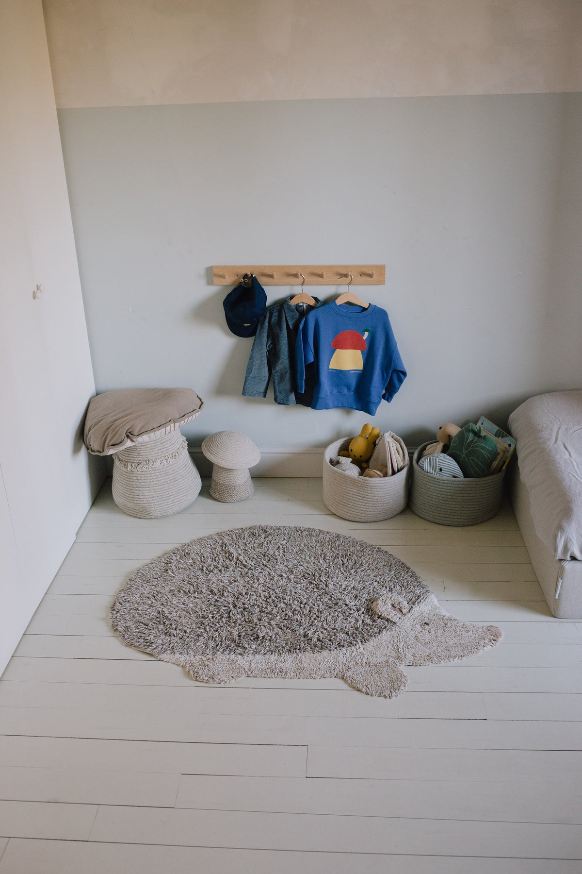 Hedgehog Washable Animal Rug