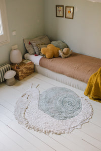 Snail Washable Animal Rug