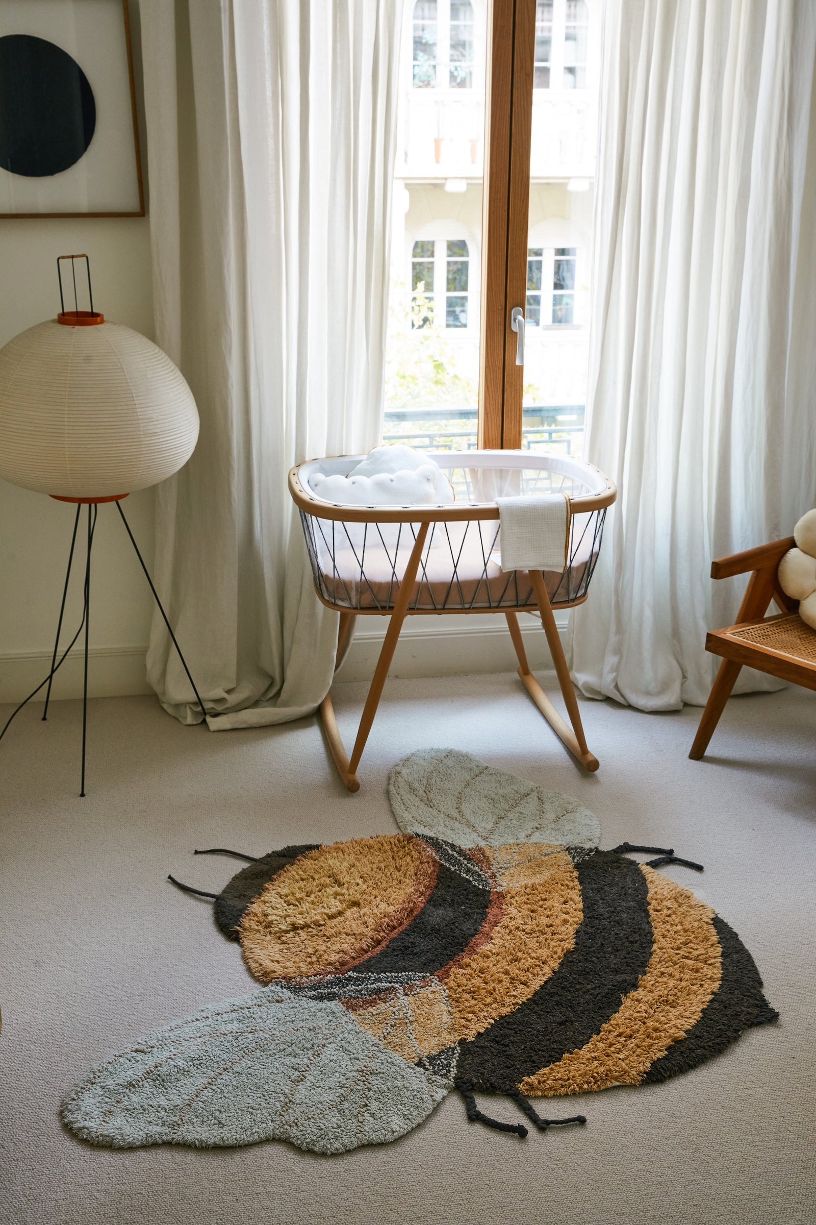 Bee Washable Rug