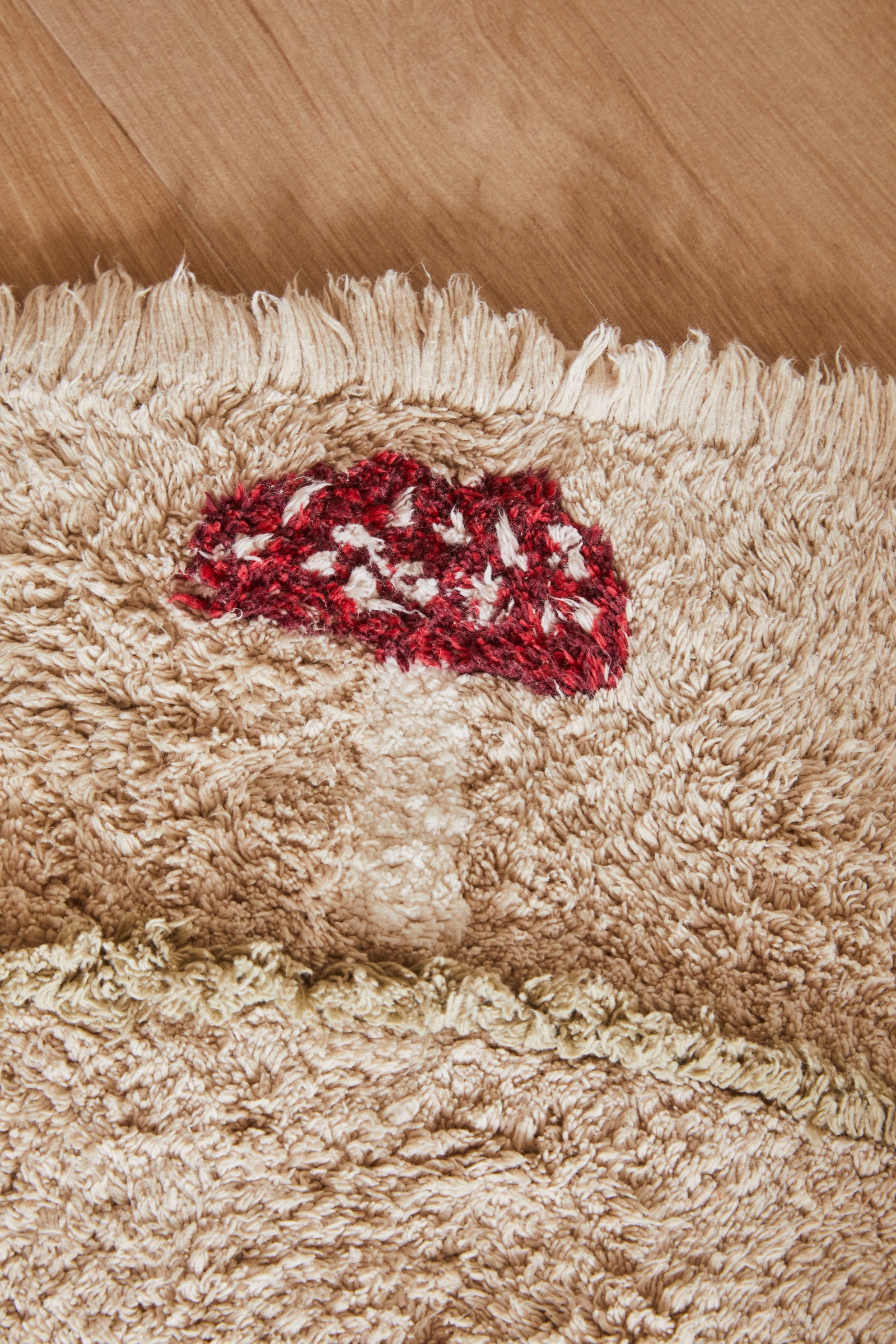 Chanterelle Mushroom Washable Rug