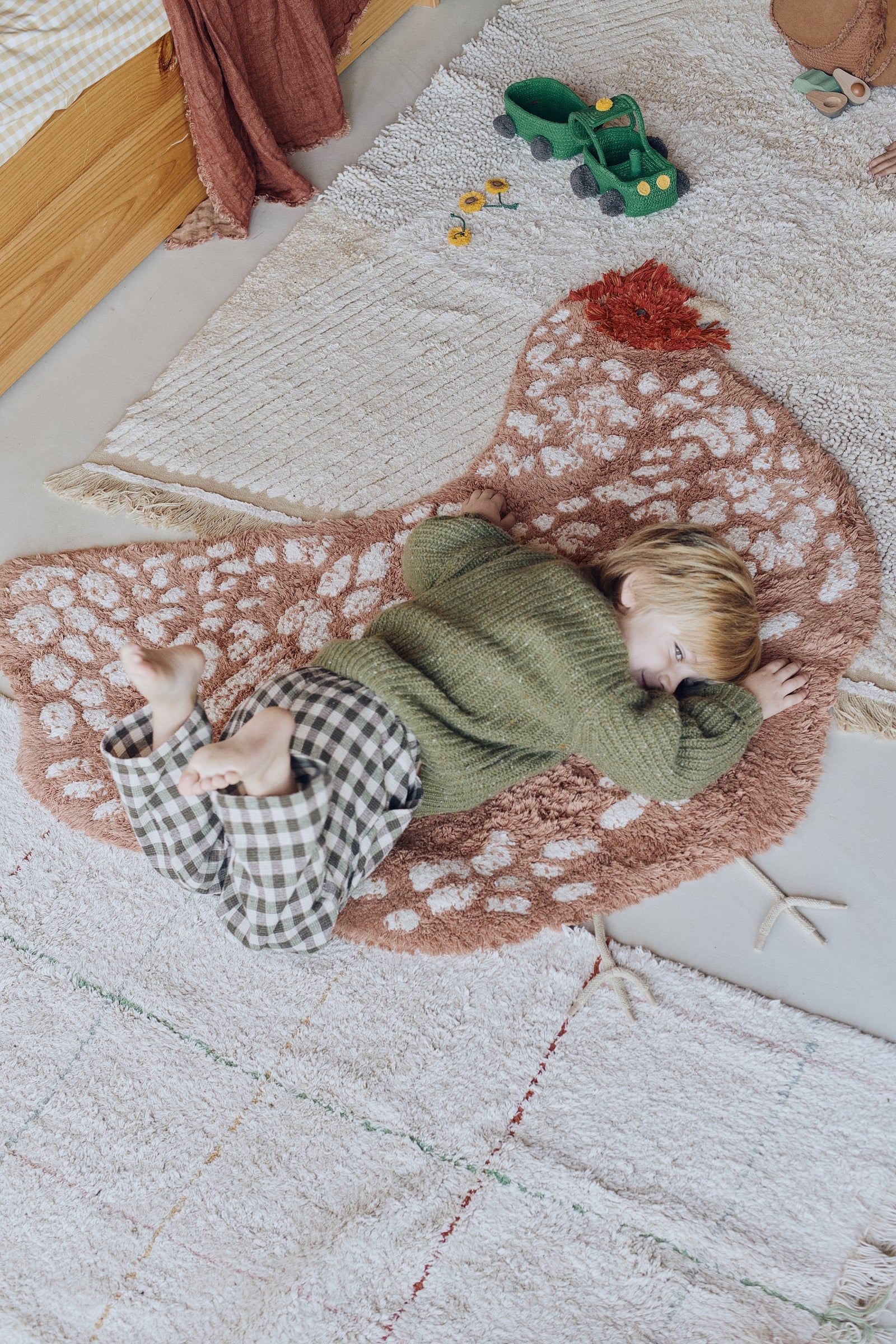 Chicken Washable Rug