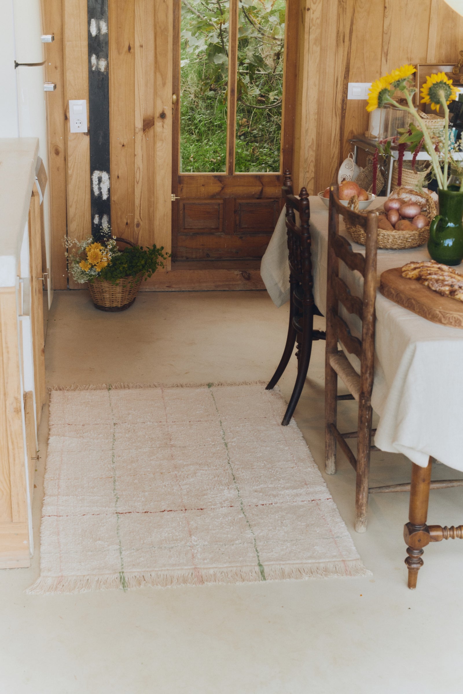 Color Lines Washable Rug