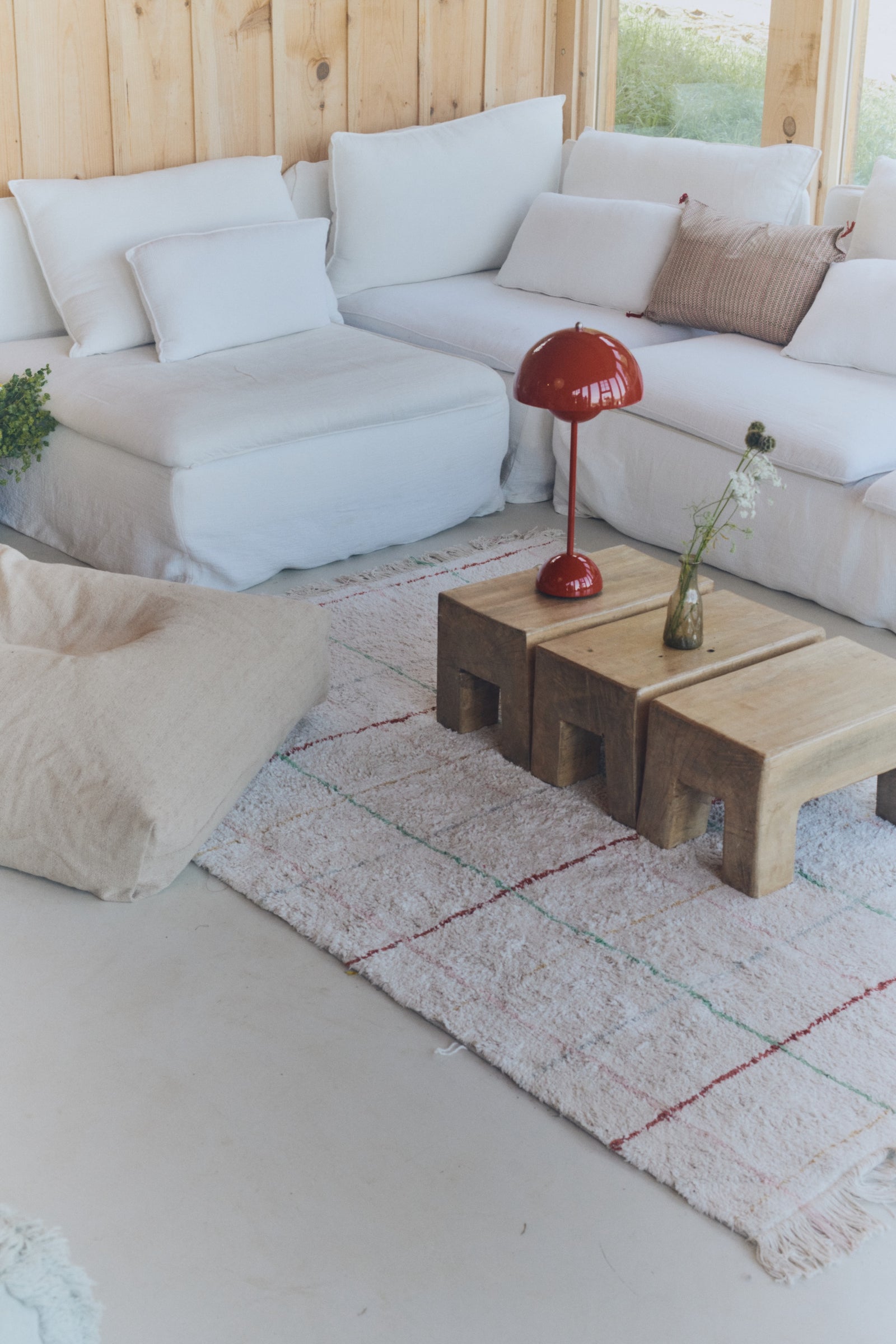 Color Lines Washable Rug