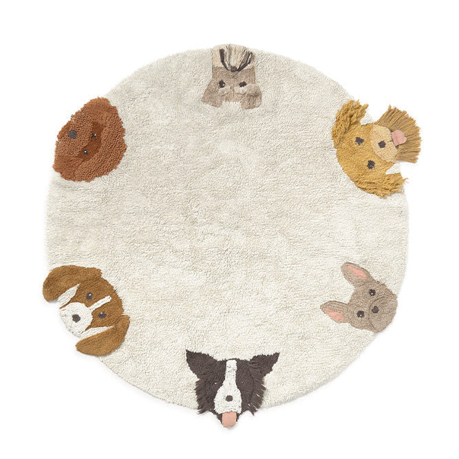 Dogs Washable Rug