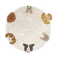 Dogs Washable Rug