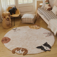 Dogs Washable Rug