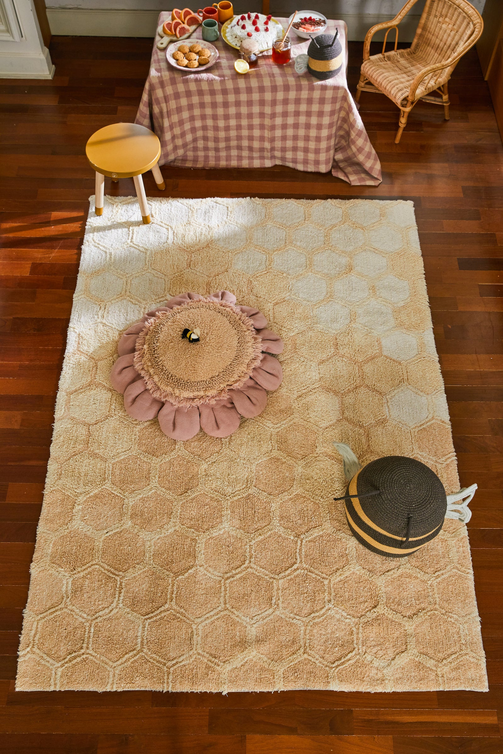 Sweet Honey Washable Rug