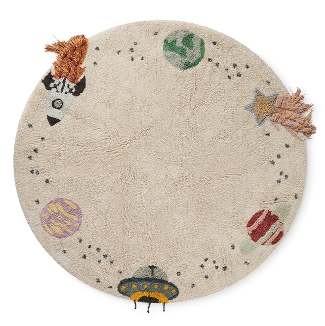 Interstellar Journey Washable Rug