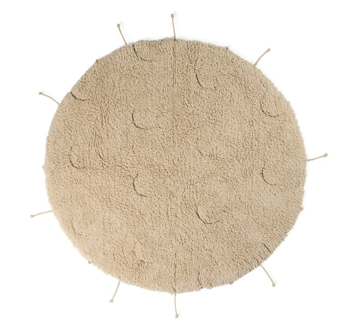 Moon Rug with Craters