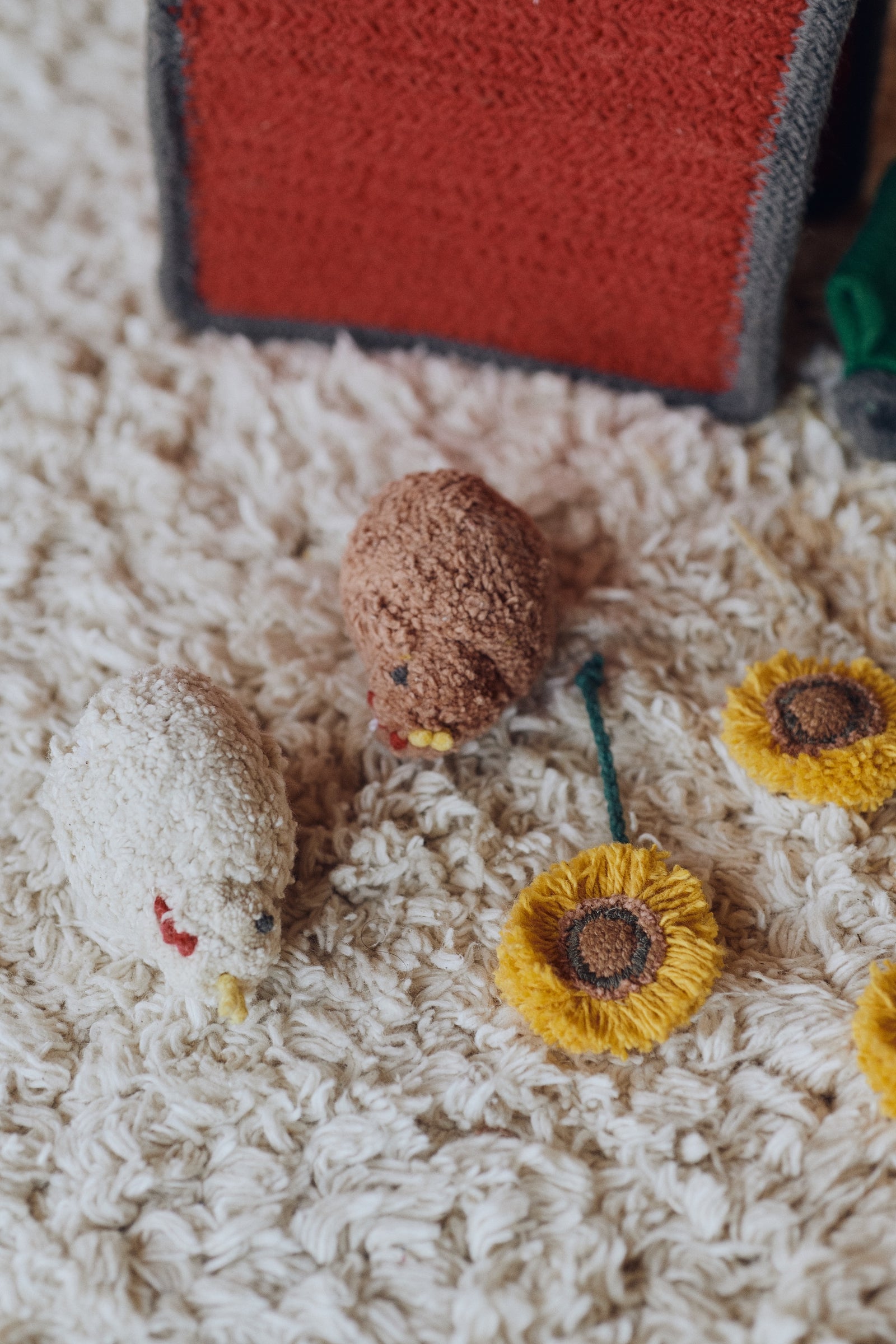 Farm Fields Washable Play Rug