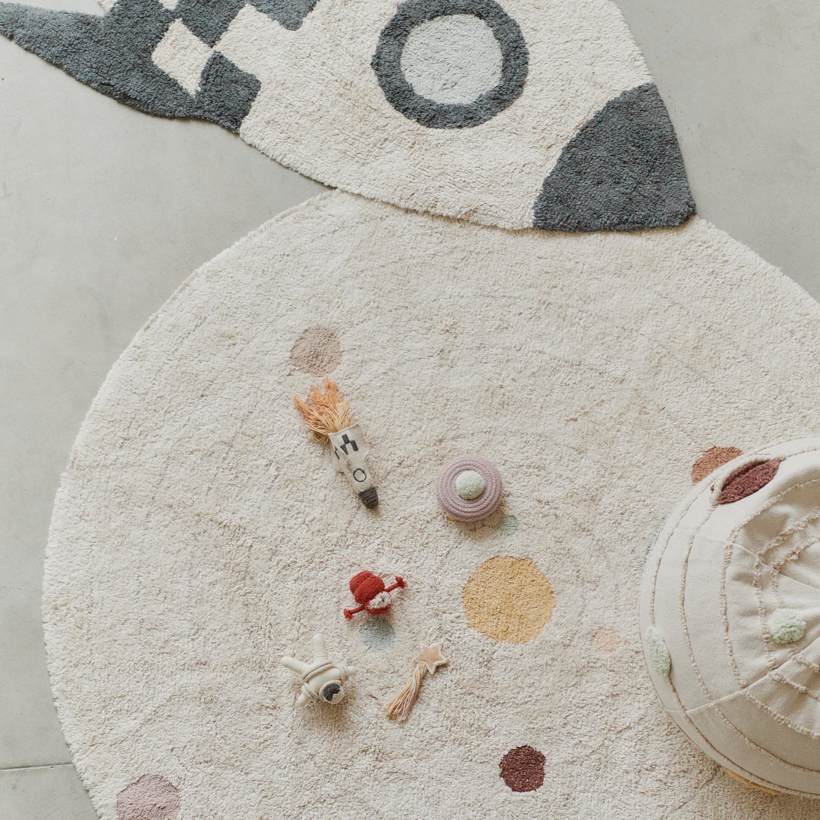 Solar System Washable Play Rug
