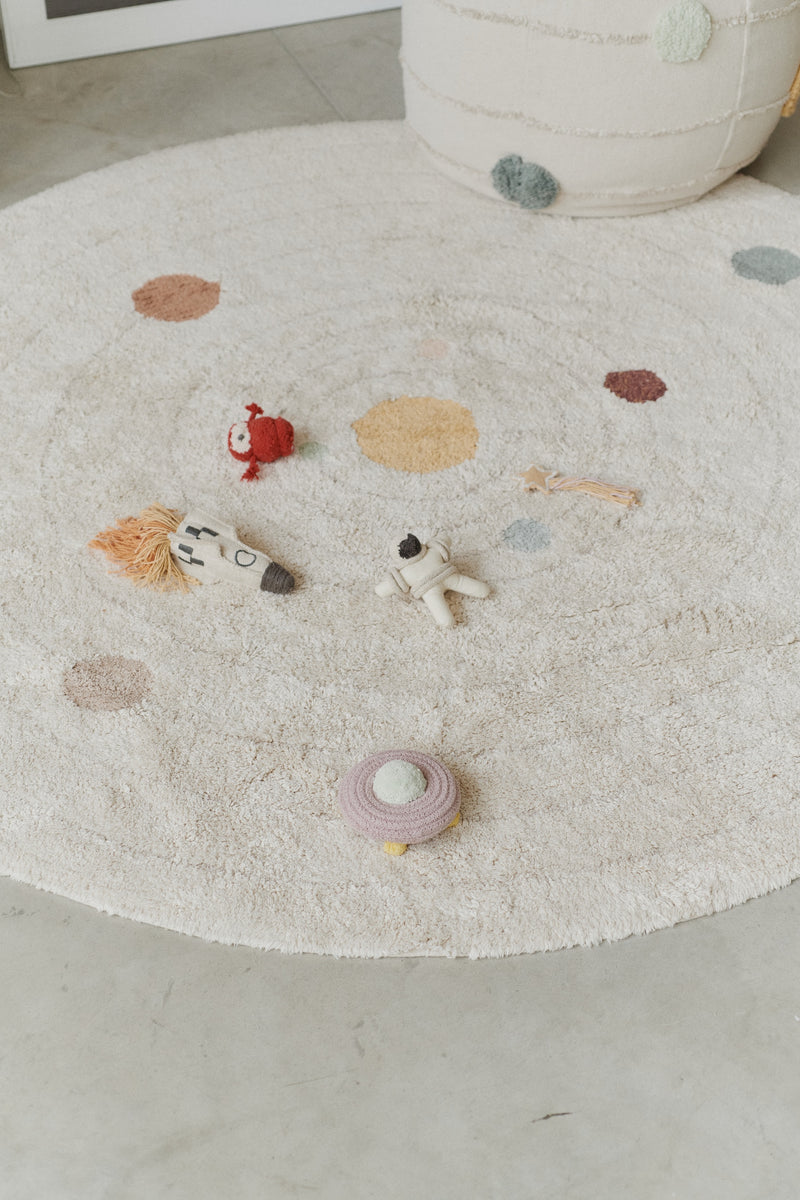 Solar System Washable Play Rug