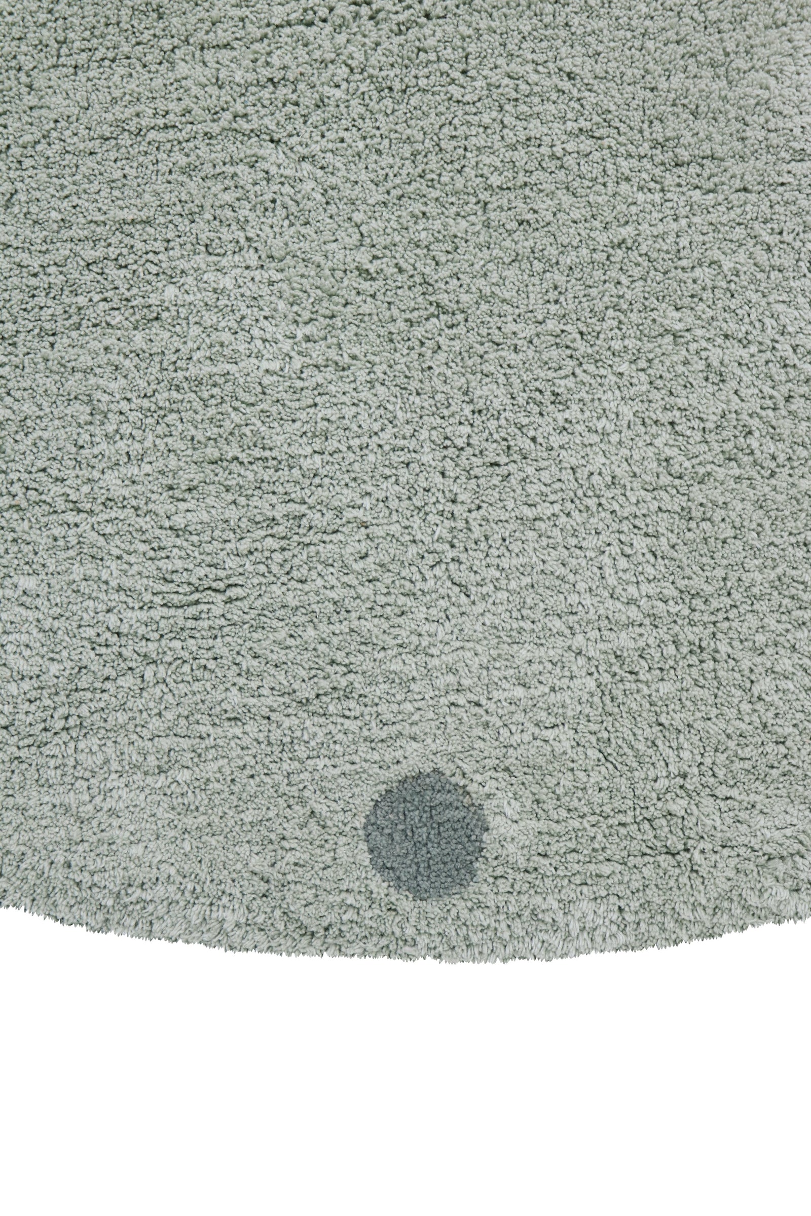 Round Dot Washable Rug