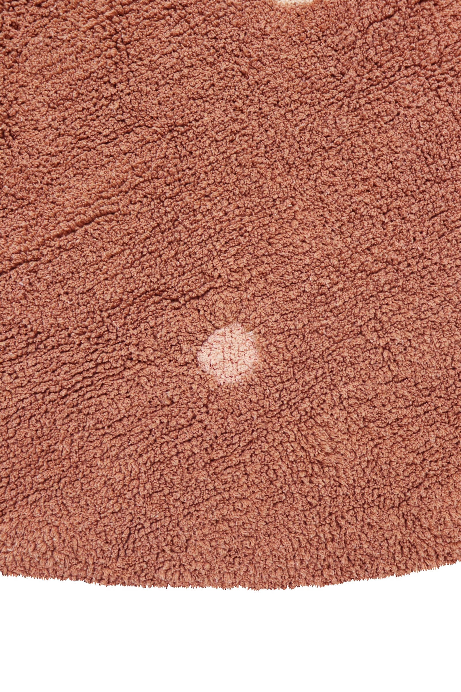 Round Dot Washable Rug