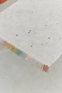 Kids Rug with Multicolor Fringe