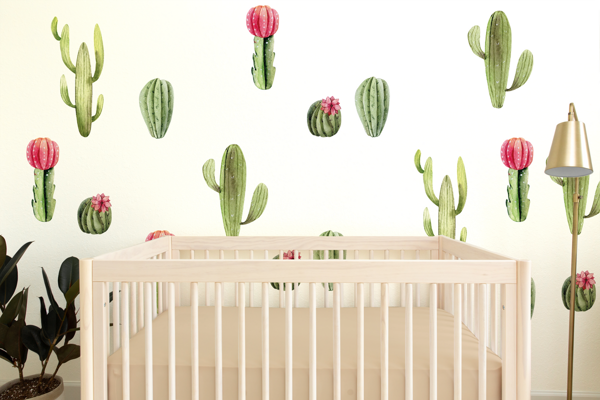 Cacti Wall Decal Set