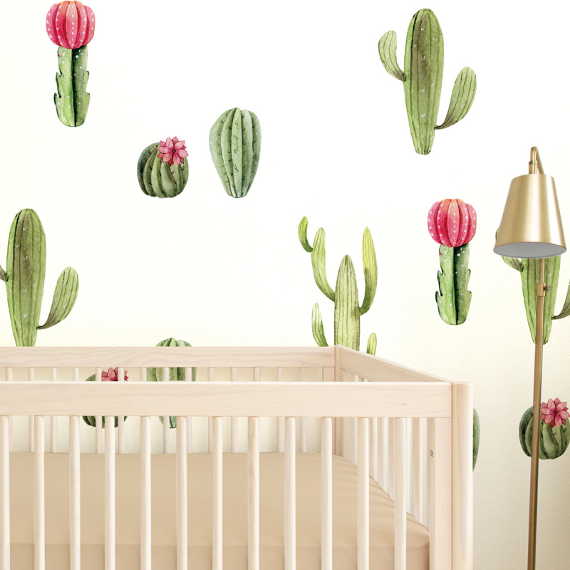 Cacti Wall Decal Set