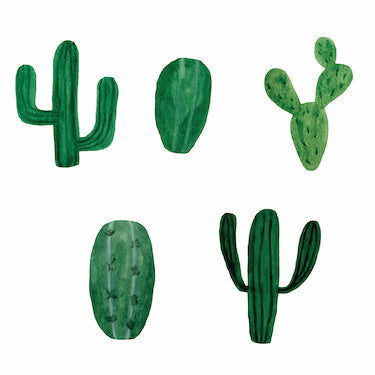 Cactus Wall Decal Set