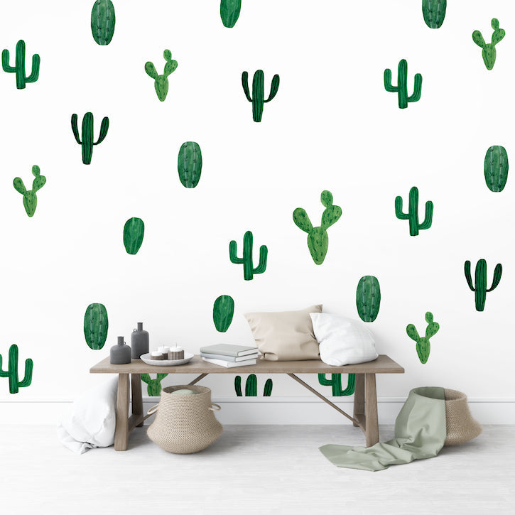 Cactus Wall Decal Set