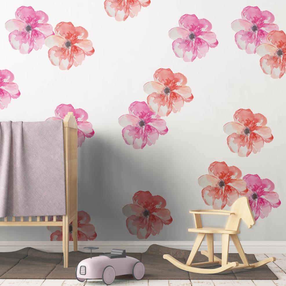 Cali Floral Wall Decals