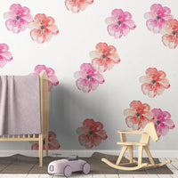 Cali Flowers Wall Decal Set