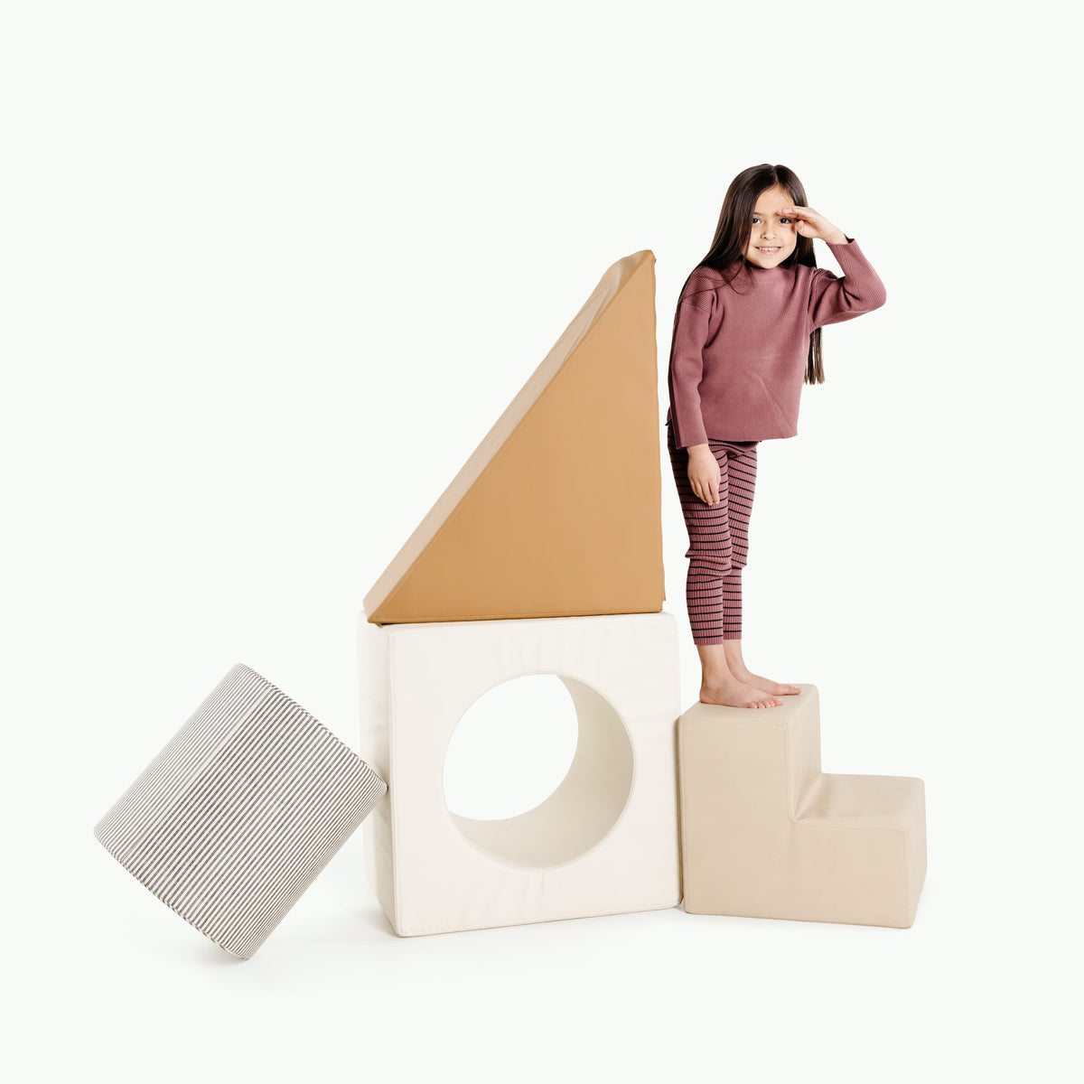 Vegan Leather Block Playset