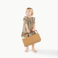 Small Vegan Leather Storage Caddy