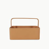 Small Vegan Leather Storage Caddy