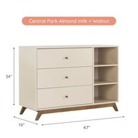 Central Park 3-Drawer Dresser