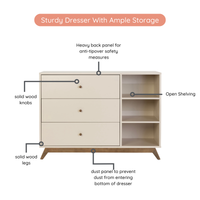 Central Park 3-Drawer Dresser