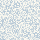 Blue Floral Wallpaper