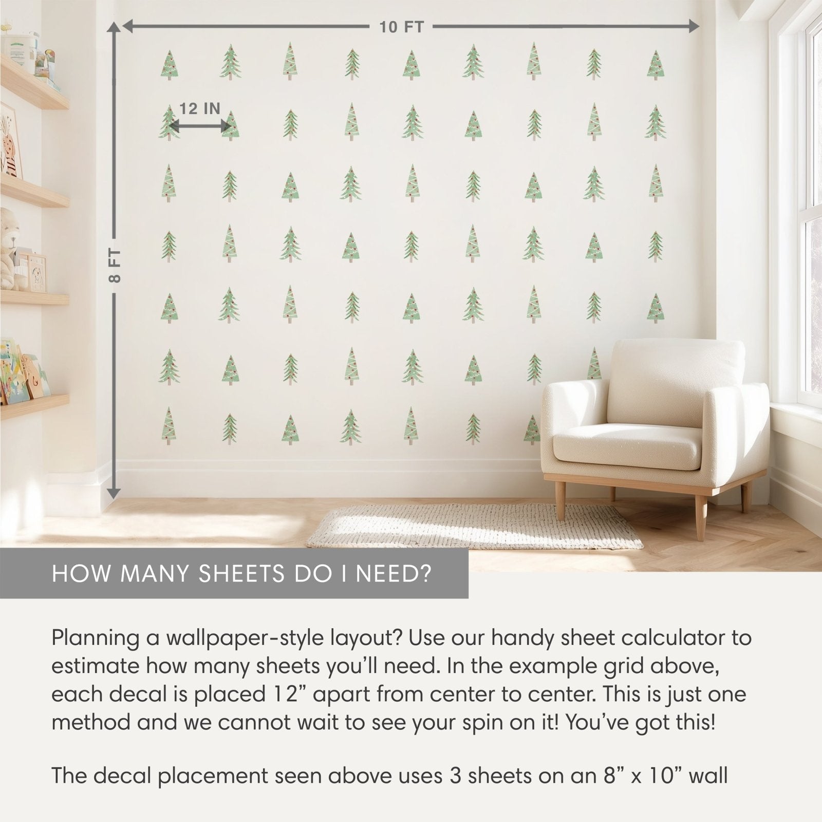 Christmas Tree Wall Decals