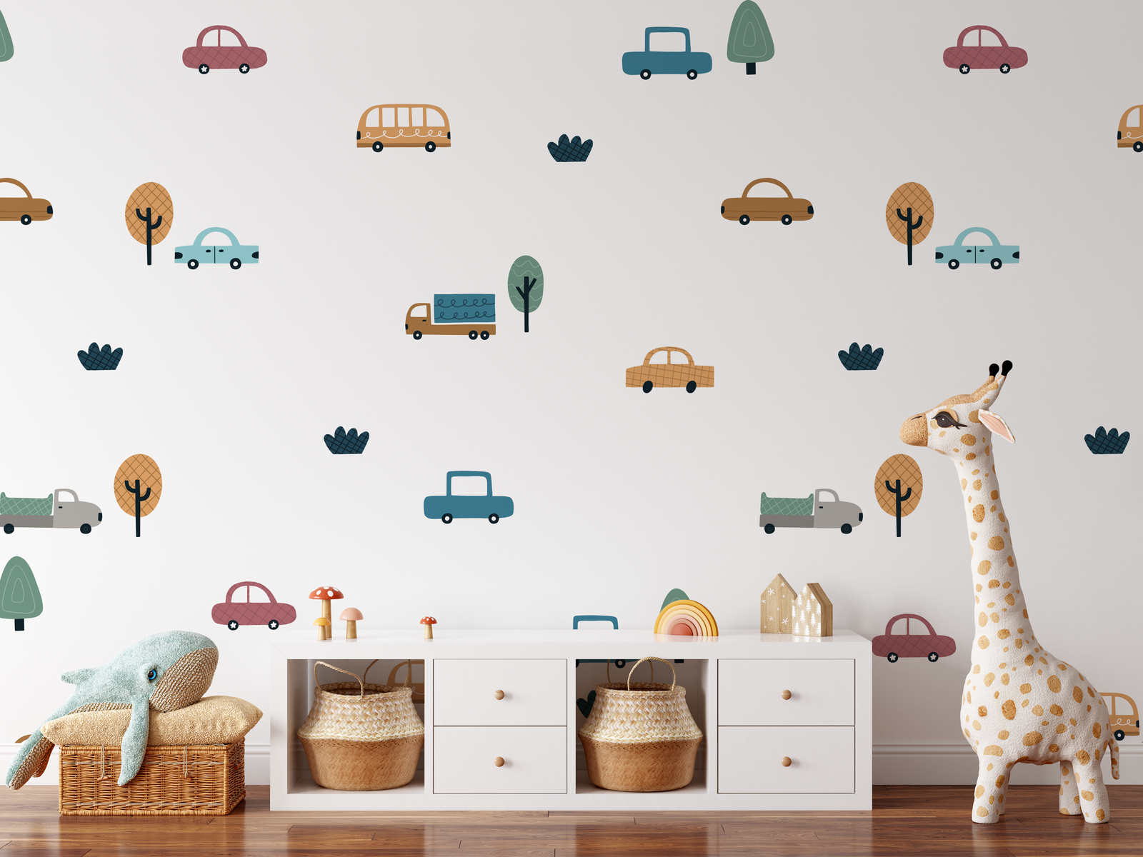 City Car Wall Decals