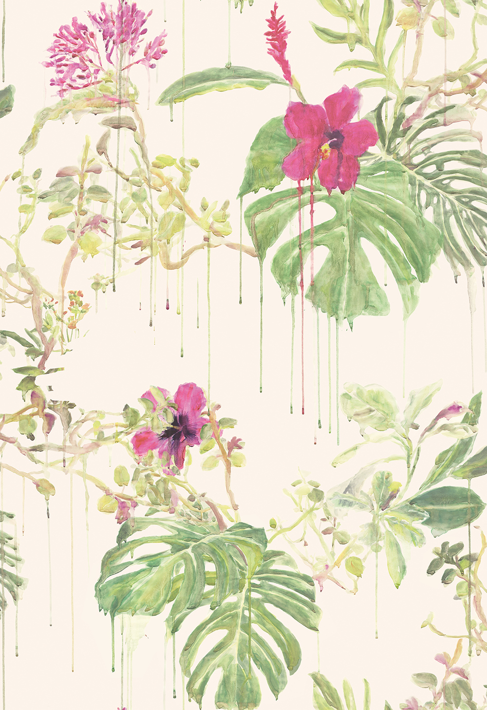 Spring Wild Rain Wallpaper