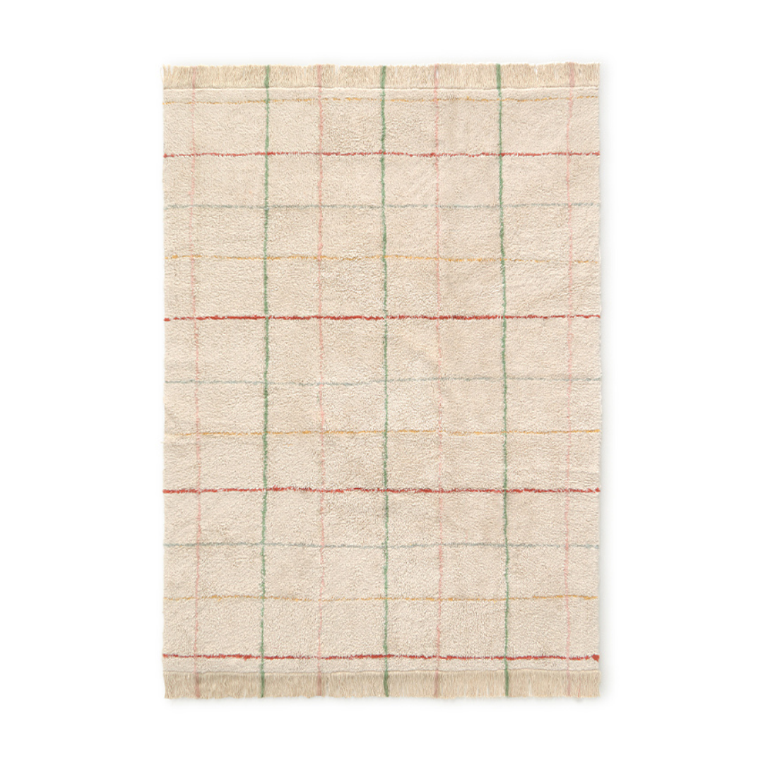 Color Lines Washable Rug