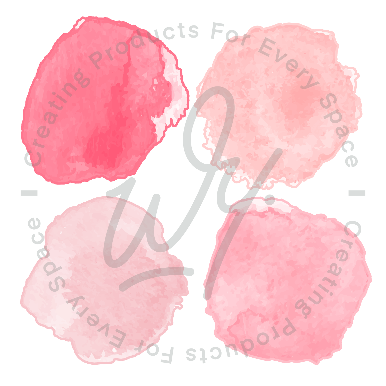 Cotton Candy Dot Wall Decals