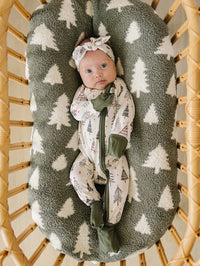 Christmas Tree Bamboo Zipper Sleeper