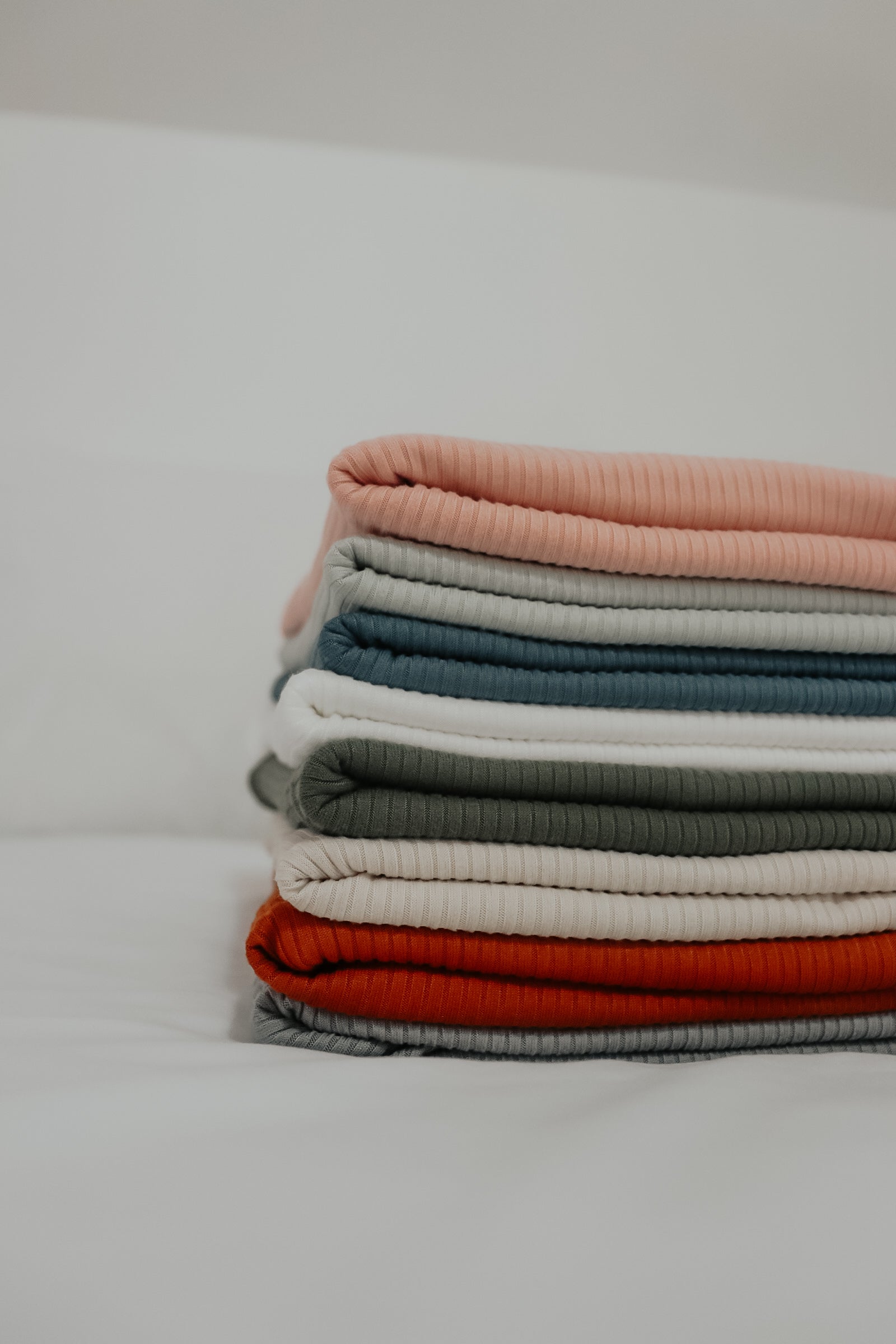River Ribbed Stretch Swaddle Blanket
