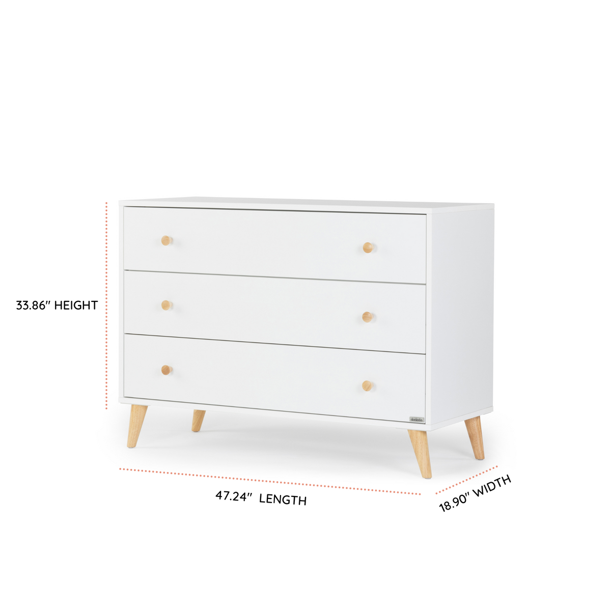 Austin 3-Drawer Dresser