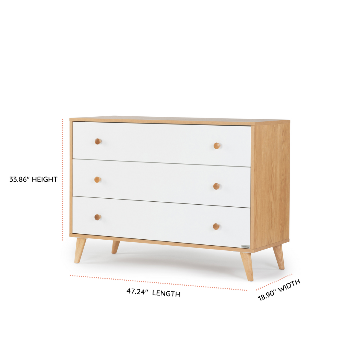 Austin 3-Drawer Dresser