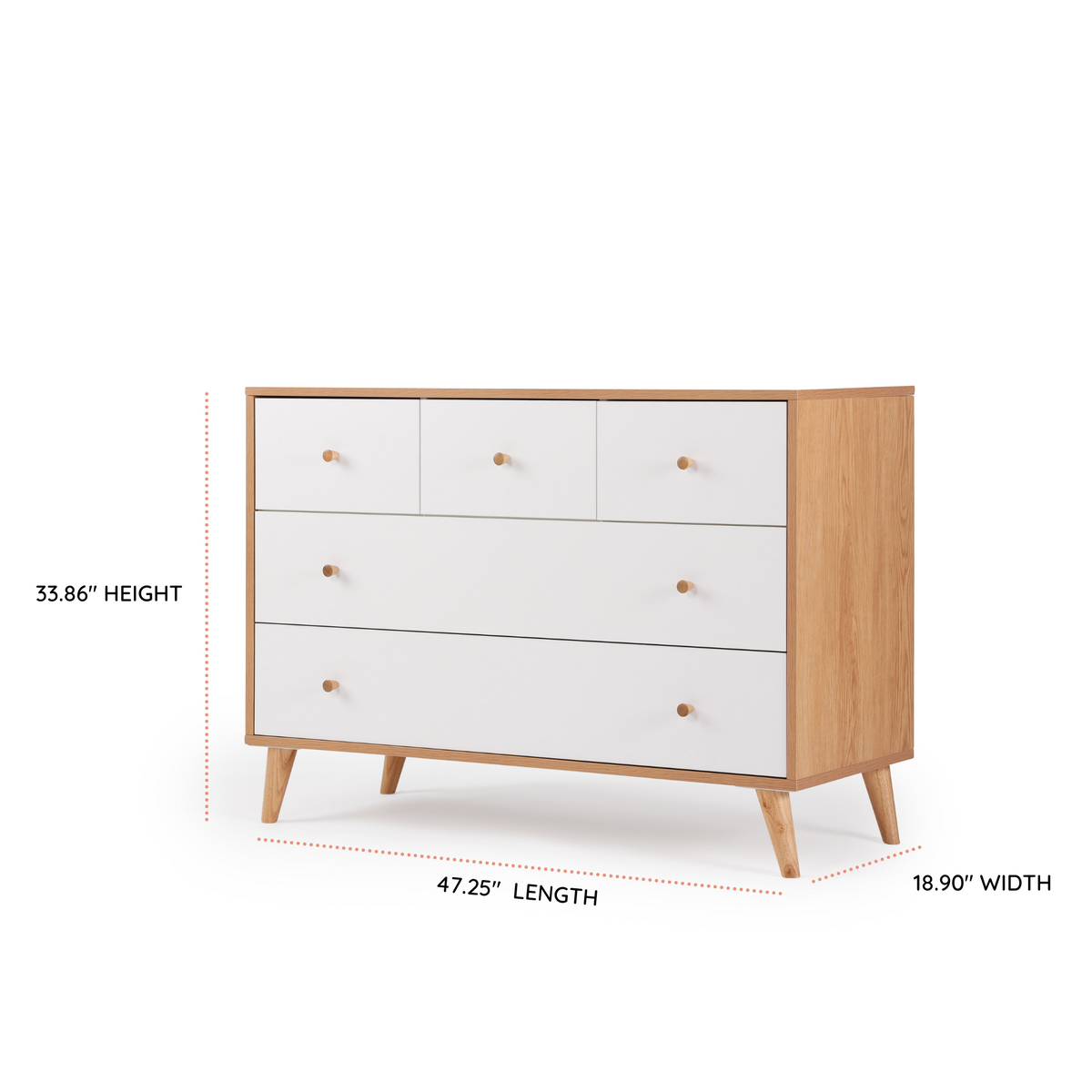 Austin 5-Drawer Dresser