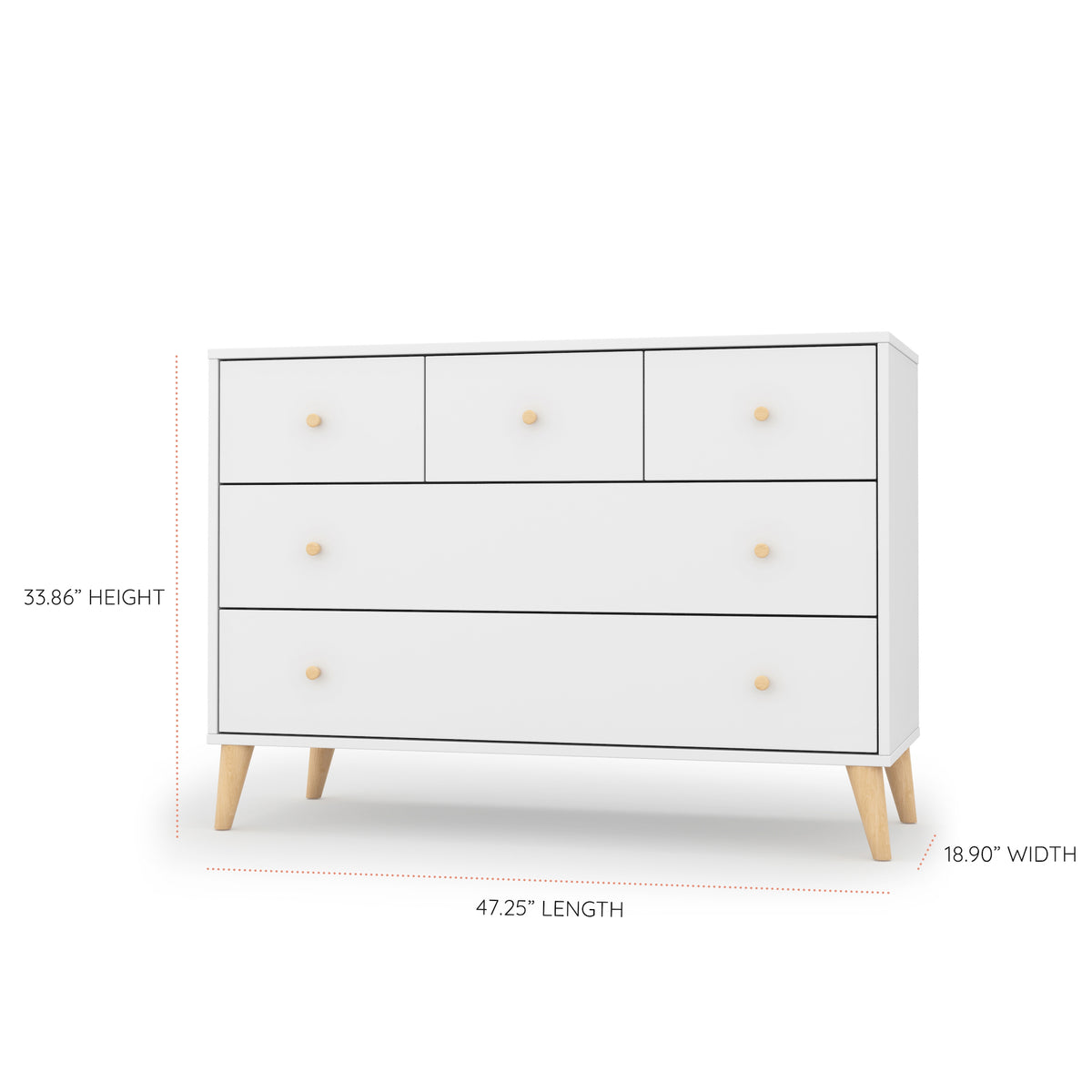 Austin 5-Drawer Dresser