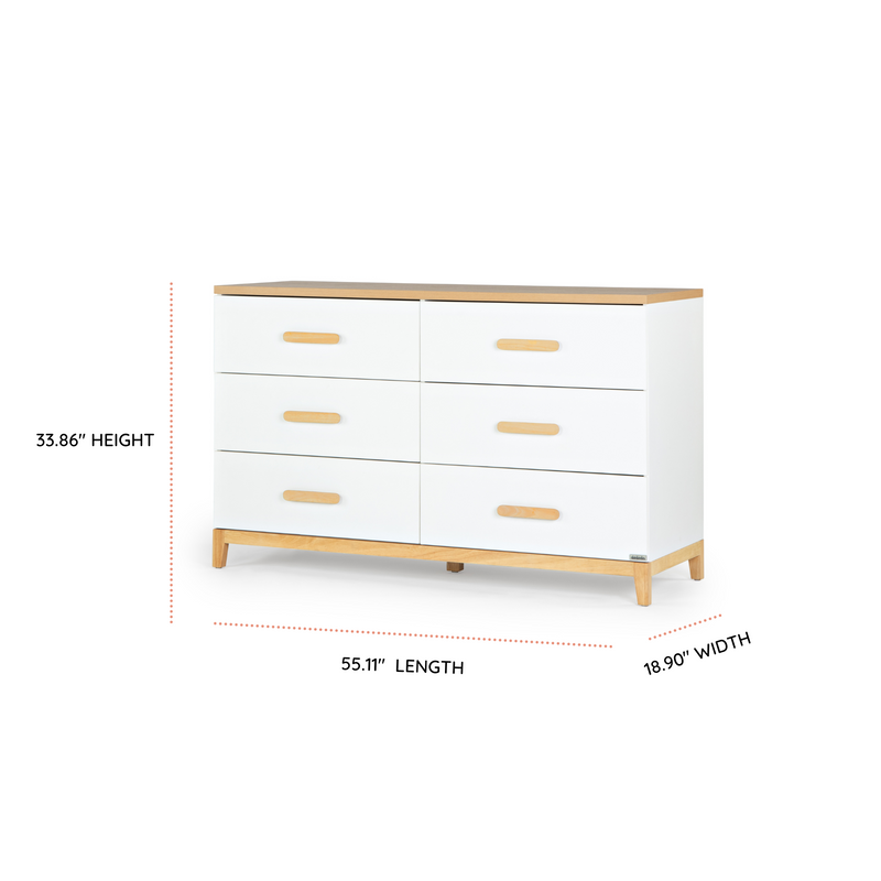 Lala Big 6-Drawer Dresser