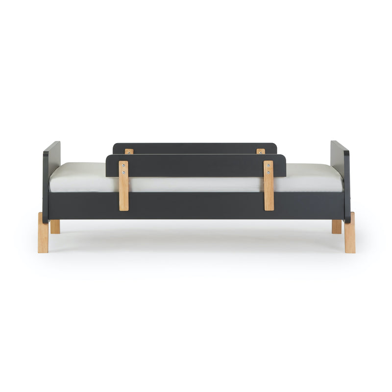 Muse Toddler Bed - Graphite + Natural