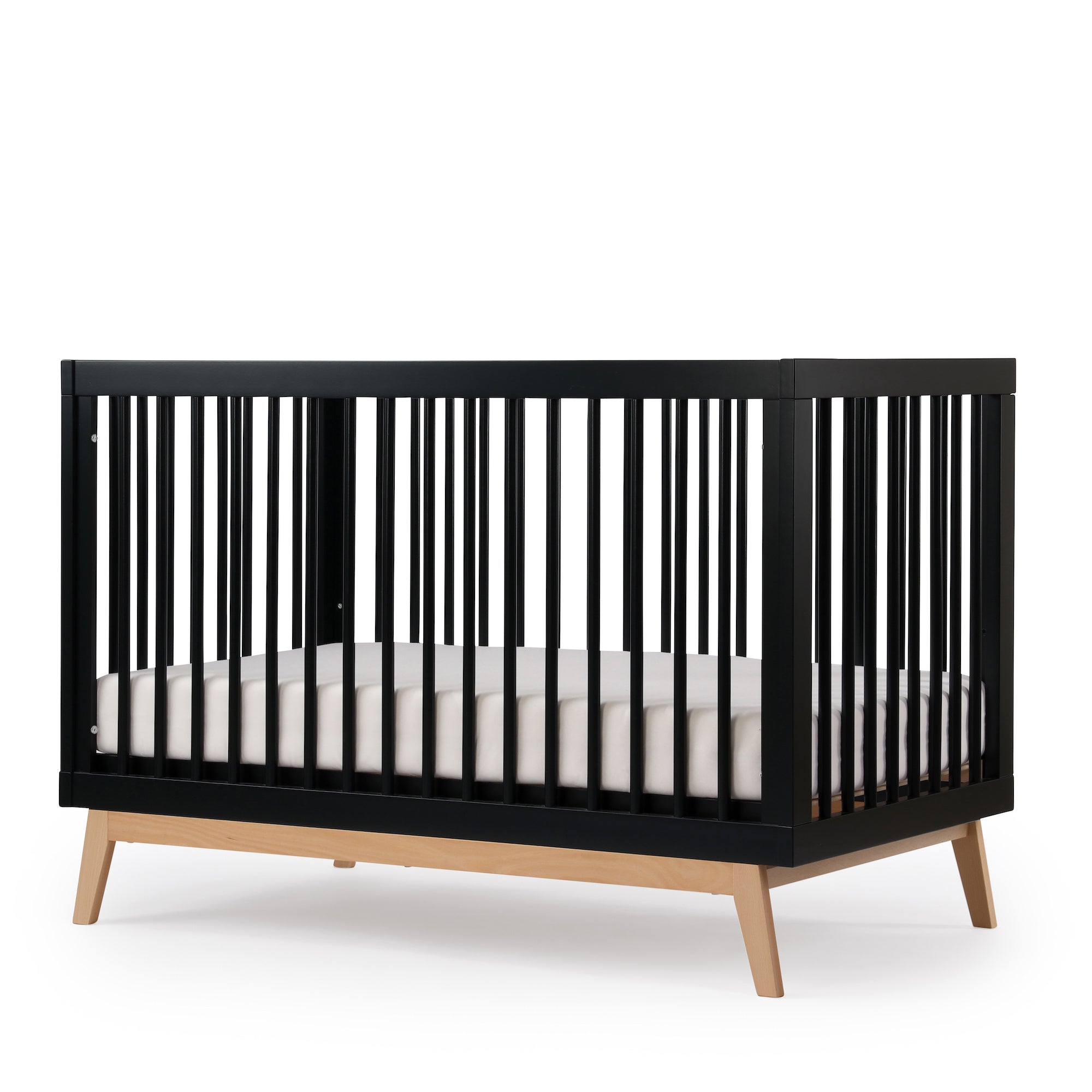 dadada Soho 3 in 1 Convertible Crib Walnut