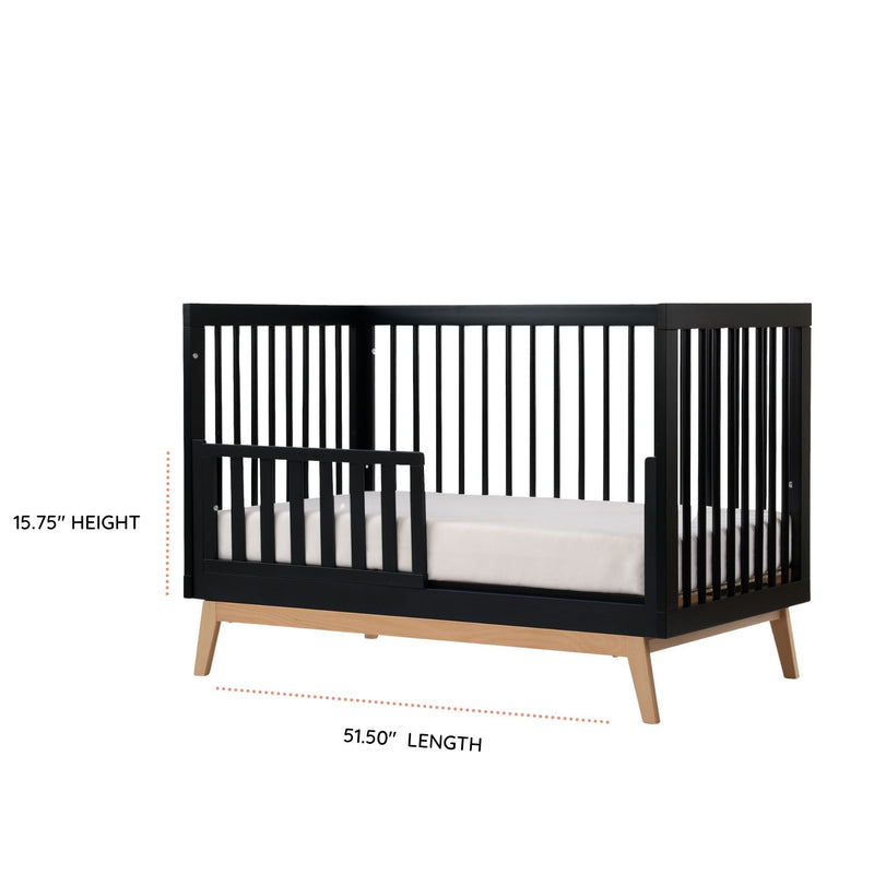 Soho 3-in-1 Convertible Crib - Black
